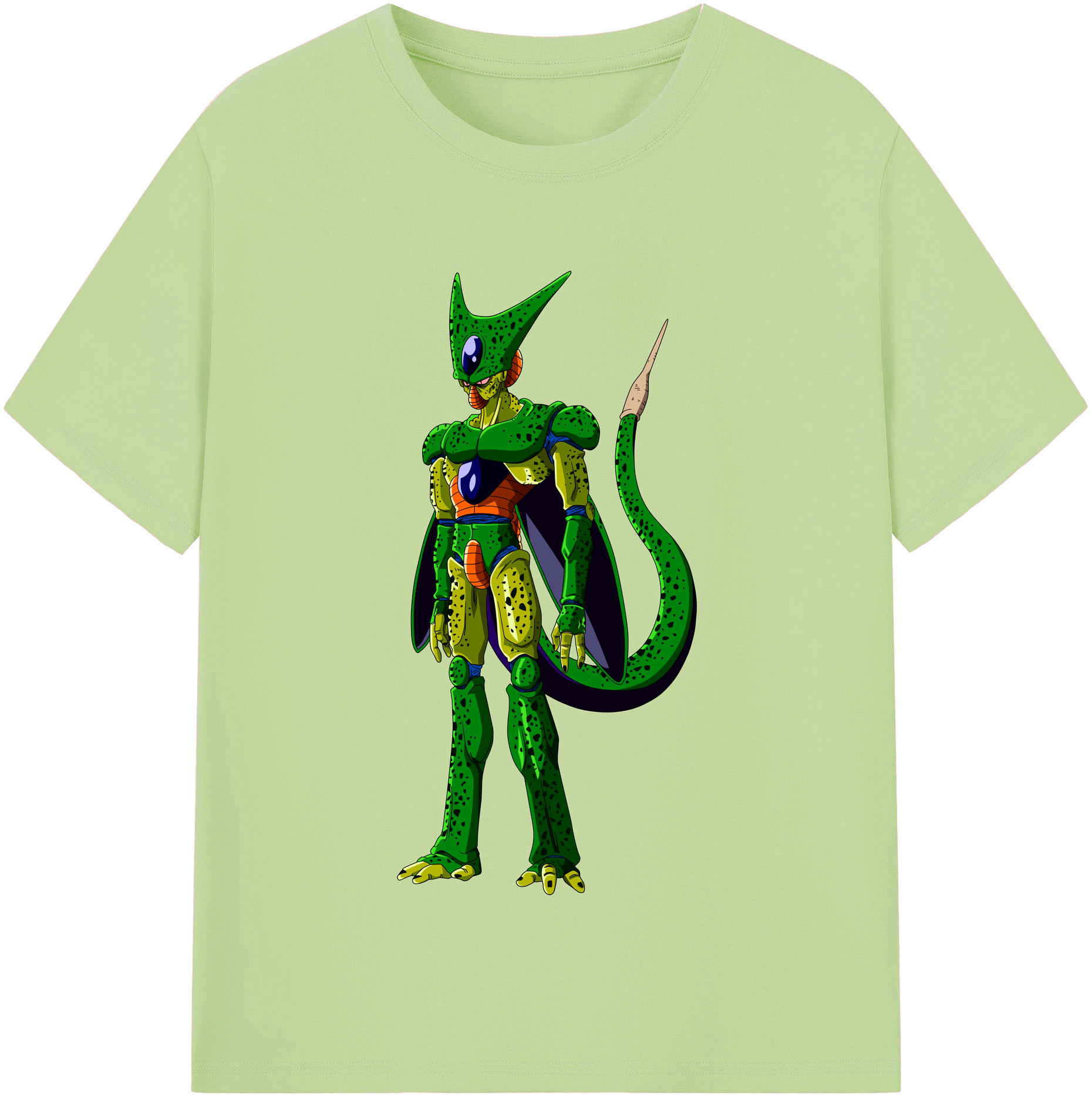 （画像用） ドラゴンボール セル DRAGON BALL Cell 綿100％半袖Tシャツ（フロントプリント）